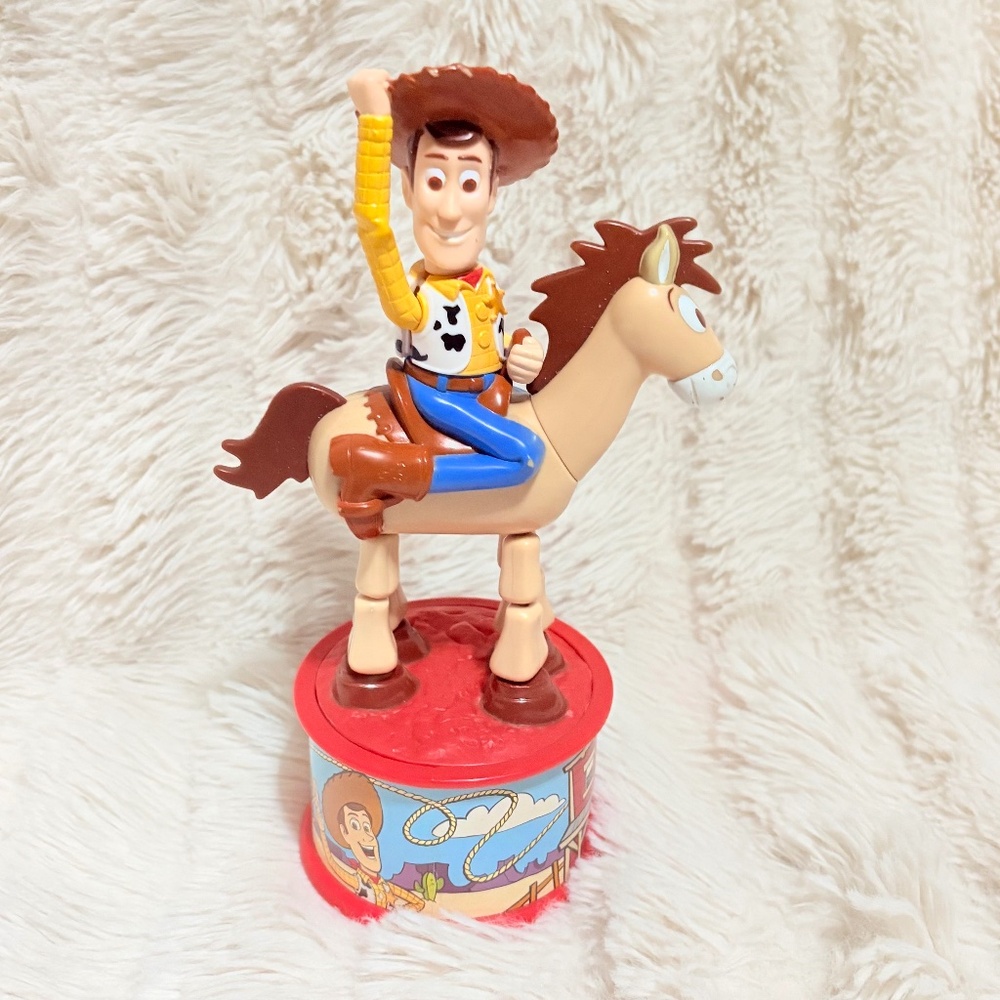 Disney Toy Story 2 Woody & Bullseye Candy Dispenser – 1999 McDonald’s | Vintage